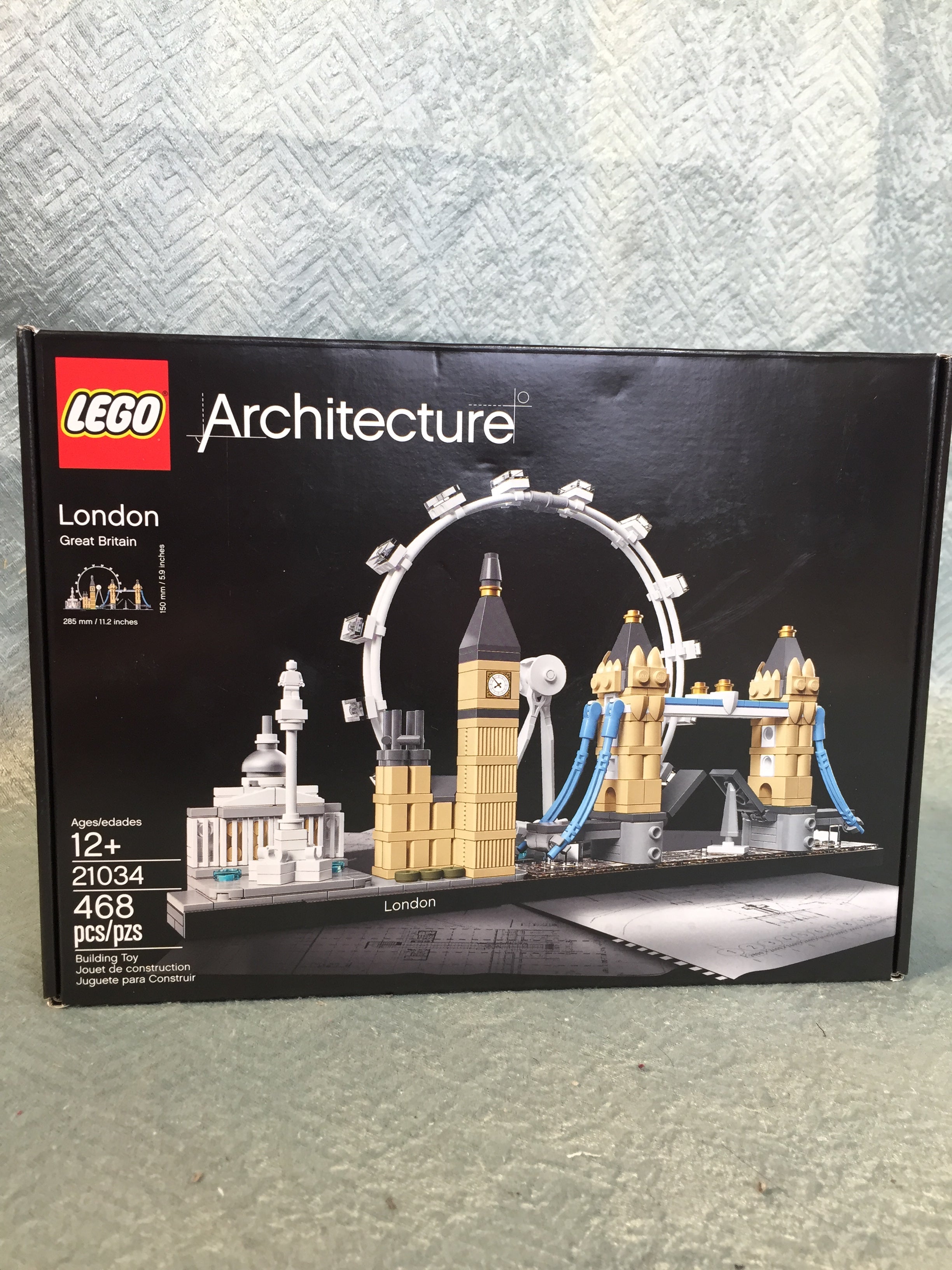 LEGO Architecture London Skyline Collection 21034 - 468 Pieces - OPEN BOX (7611656372462)